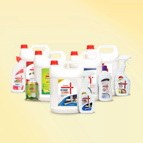CleanQ_JSR_Amenities_Pvt_Ltd_Housekeeping_Essentials_for_Hotels_and_Hospitality A selection of housekeeping essentials by CleanQ, a brand of JSR Amenities Private Limited, featuring premium cleaning supplies, toiletries, and guest amenities for luxury hotels.