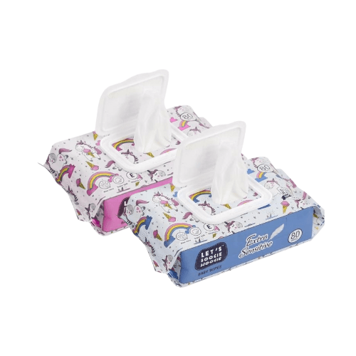 Let's Boogie Woogie Baby Wipes – gentle, soft, and safe wipes for babies, perfect for hotels, travel, and personal care.