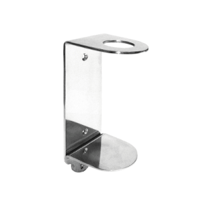Stainless Steel Stand for 1 Bottle – Durable and sleek wall-mounted holder for toiletries.